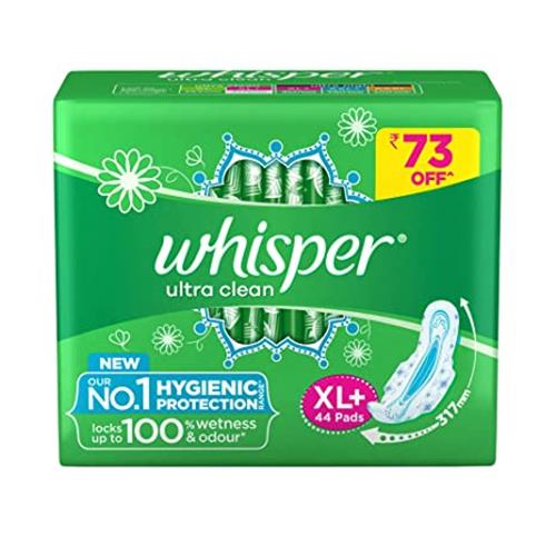 WHISPER ULTRA CLEAN XL 44 PADS